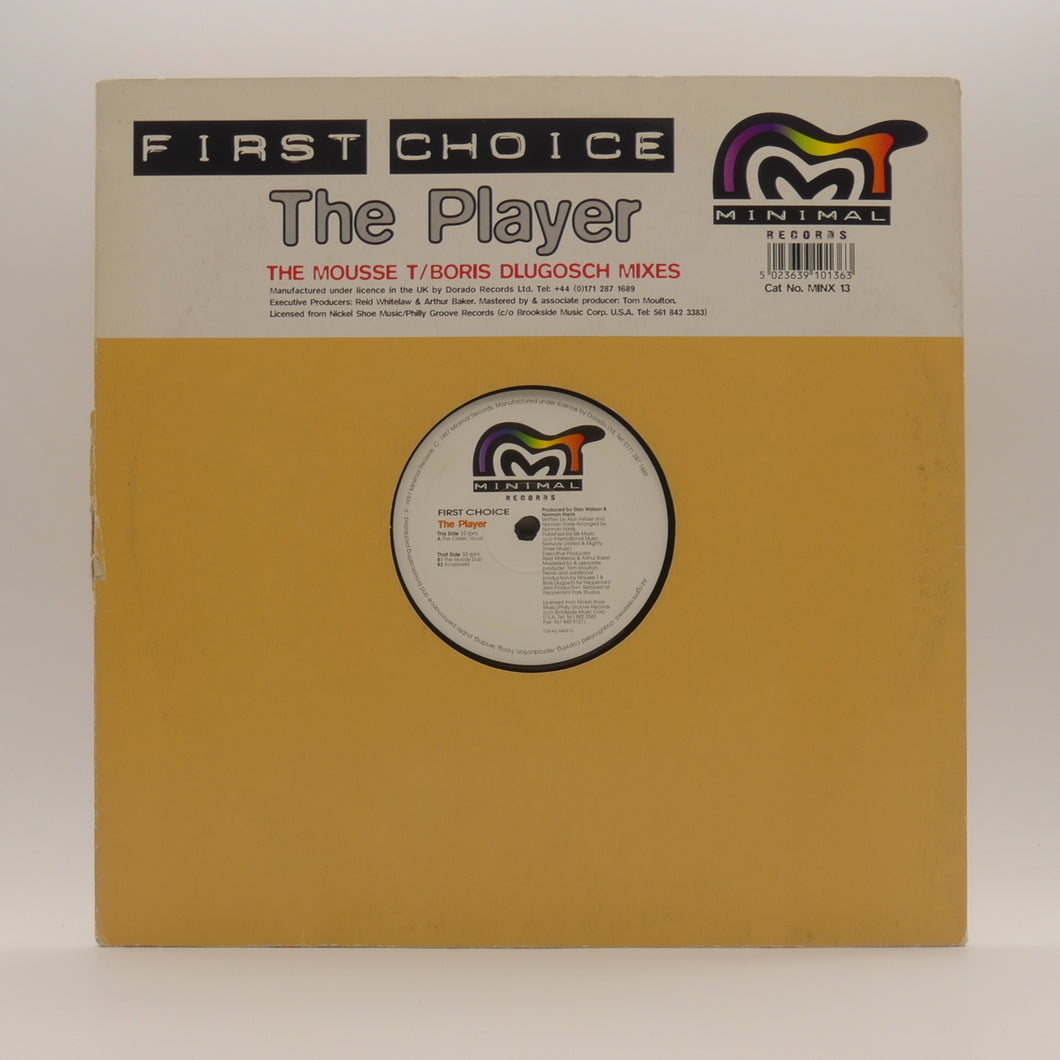 First Choice – The Player (Mousse T & B.Dlugosch Mixes)