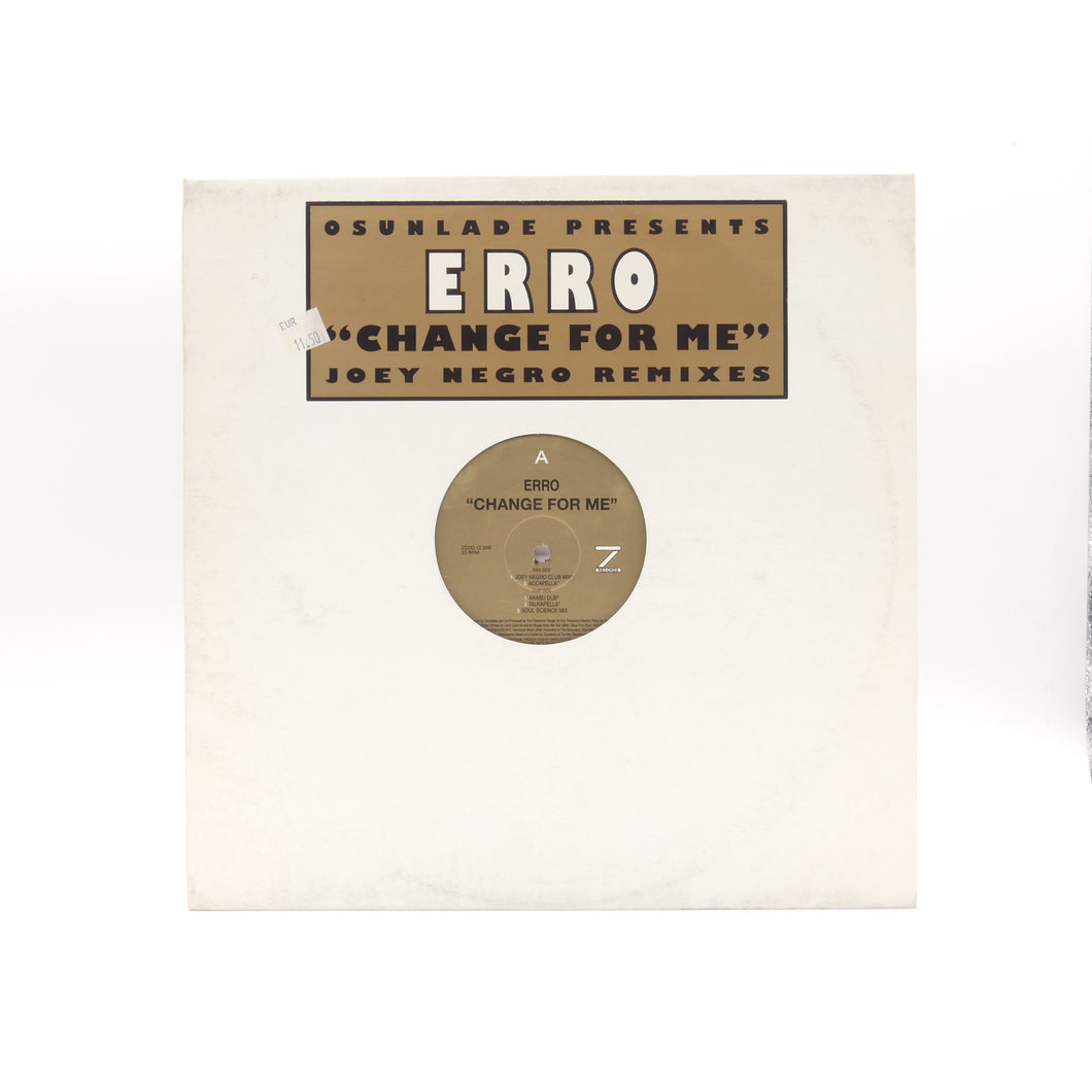 Erro - Change For Me (Joey Negro Mixes)